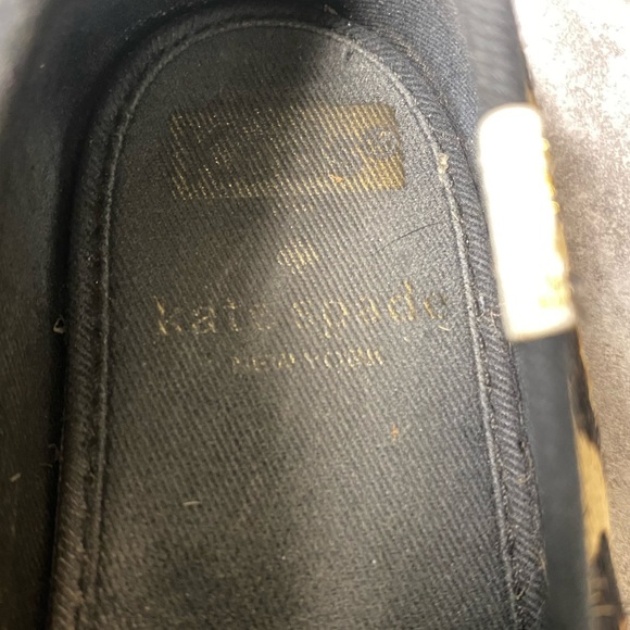 Keds + Kate Spade | size 5 New York Double Decker Leopard Printed Calf Hair Pony - Picture 5 of 5